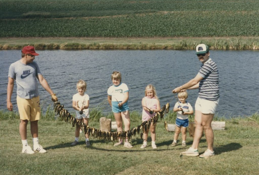 Iowa fishing, 1983
